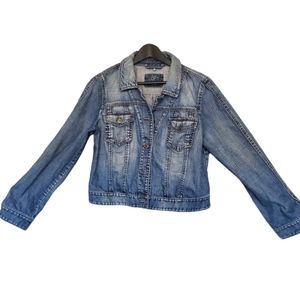 Ann Taylor Loft Jean Jacket size 14